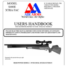 Lade das Bild in den Galerie-Viewer, Air Arms Airgun Air Rifle Gun Pistol Owners Manuals Firearms Weapons Complete Set