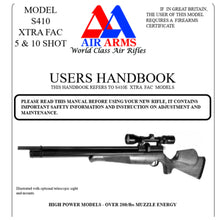 Lade das Bild in den Galerie-Viewer, Air Arms Airgun Air Rifle Gun Pistol Owners Manuals Firearms Weapons Complete Set