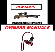 Lade das Bild in den Galerie-Viewer, Benjamin Airgun Air Rifle Gun Pistol Owners Manuals Firearms Weapons Complete Set