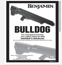 Lade das Bild in den Galerie-Viewer, BULLDOG Benjamin Airgun Air Rifle Gun Pistol Owners Manuals Firearms Weapons Complete Set