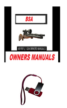 Lade das Bild in den Galerie-Viewer, BSA Air Rifle Gun Owners Manuals Exploded Diagrams Service Maintenance And Repair