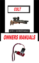 Lade das Bild in den Galerie-Viewer, Colt Airgun Air Rifle Gun Pistol Owners Manuals Firearms Weapons Complete Set