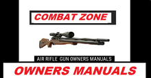 Lade das Bild in den Galerie-Viewer, Combat Zone Stryker Pistol Air Rifle Gun Owners Manuals