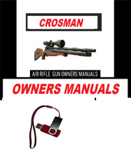 Lade das Bild in den Galerie-Viewer, Crosman Air Rifle Gun Owners Manuals Exploded Diagrams Service Maintenance And Repair Complete Set