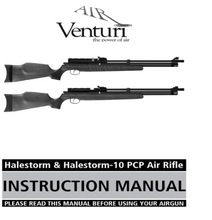 Lade das Bild in den Galerie-Viewer, Air Venturi Halestorm & Halestorm-10 PCP Air Rifle Air Rifle Gun Owners Manual