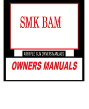 Lade das Bild in den Galerie-Viewer, Smk Bam Air Rifle Gun Owners Manuals Exploded Diagrams Service Maintenance And Repair