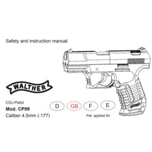 Lade das Bild in den Galerie-Viewer, Walther Air Rifle Gun Owners Manuals Exploded Diagrams Service Maintenance And Repair
