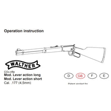 Lade das Bild in den Galerie-Viewer, Walther Air Rifle Gun Owners Manuals Exploded Diagrams Service Maintenance And Repair
