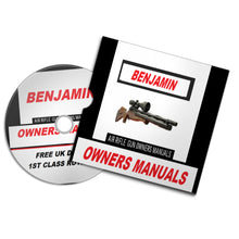 Lade das Bild in den Galerie-Viewer, Benjamin Airgun Air Rifle Gun Pistol Owners Manuals Firearms Weapons Complete Set