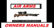 Lade das Bild in den Galerie-Viewer, Air Arms Airgun Air Rifle Gun Pistol Owners Manuals Firearms Weapons Complete Set

