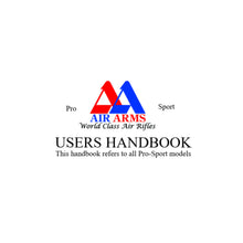 Lade das Bild in den Galerie-Viewer, Air Arms Airgun Air Rifle Gun Pistol Owners Manuals Firearms Weapons Complete Set
