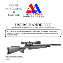 Lade das Bild in den Galerie-Viewer, Air Arms Airgun Air Rifle Gun Pistol Owners Manuals Firearms Weapons Complete Set
