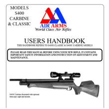 Lade das Bild in den Galerie-Viewer, Air Arms Airgun Air Rifle Gun Pistol Owners Manuals Firearms Weapons Complete Set
