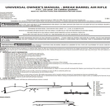 Lade das Bild in den Galerie-Viewer, Benjamin Airgun Air Rifle Gun Pistol Owners Manuals Firearms Weapons Complete Set
