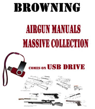 Lade das Bild in den Galerie-Viewer, Browning Air Rifle Gun Owners Manuals Exploded Diagrams Service Maintenance And Repair

