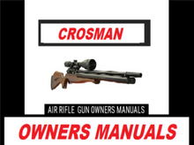 Lade das Bild in den Galerie-Viewer, Crosman Air Rifle Gun Owners Manuals Exploded Diagrams Service Maintenance And Repair Complete Set
