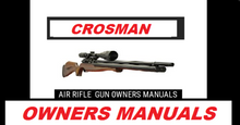 Lade das Bild in den Galerie-Viewer, Crosman Air Rifle Gun Owners Manuals Exploded Diagrams Service Maintenance And Repair Complete Set
