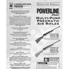 Lade das Bild in den Galerie-Viewer, Daisy Avanti Airgun Air Rifle Gun Pistol Owners Manuals Firearms Weapons Complete Set
