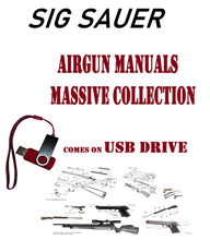 Lade das Bild in den Galerie-Viewer, Sig Sauer MCX MPX .177 co2 Owners Manual and Exploded Diagram
