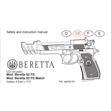Lade das Bild in den Galerie-Viewer, Walther Air Rifle Gun Owners Manuals Exploded Diagrams Service Maintenance And Repair
