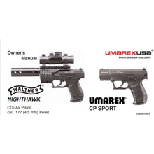 Lade das Bild in den Galerie-Viewer, Walther Air Rifle Gun Owners Manuals Exploded Diagrams Service Maintenance And Repair
