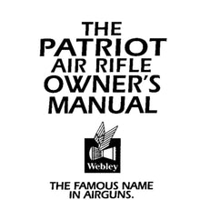 Load image into Gallery viewer, Webly Scott Air Rifle Gun Owners Manuals Exploded Diagrams Service Maintenance And Repair
