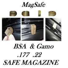 Lade das Bild in den Galerie-Viewer, Magsafe BSA &amp; Gamo Phox Air Rifle SAFE Magazine .177 .22
