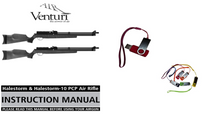 Lade das Bild in den Galerie-Viewer, Air Venturi Halestorm &amp; Halestorm-10 PCP Air Rifle Air Rifle Gun Owners Manual USB
